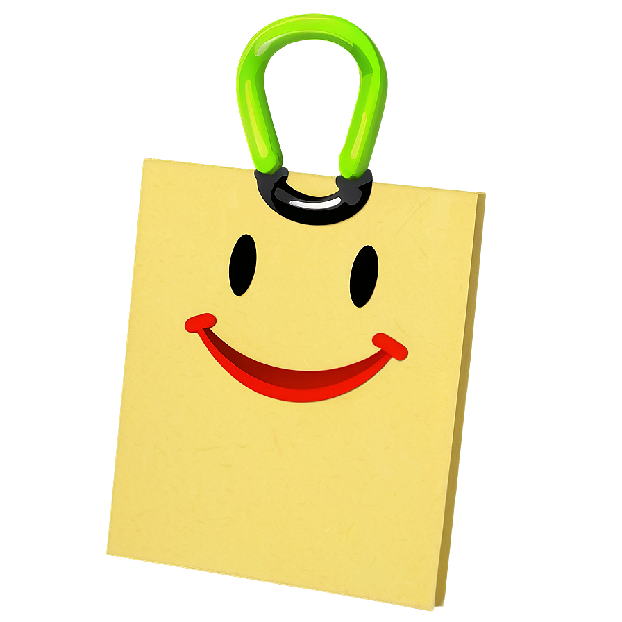 Sticky Note With Emoji Png Ibb PNG Image