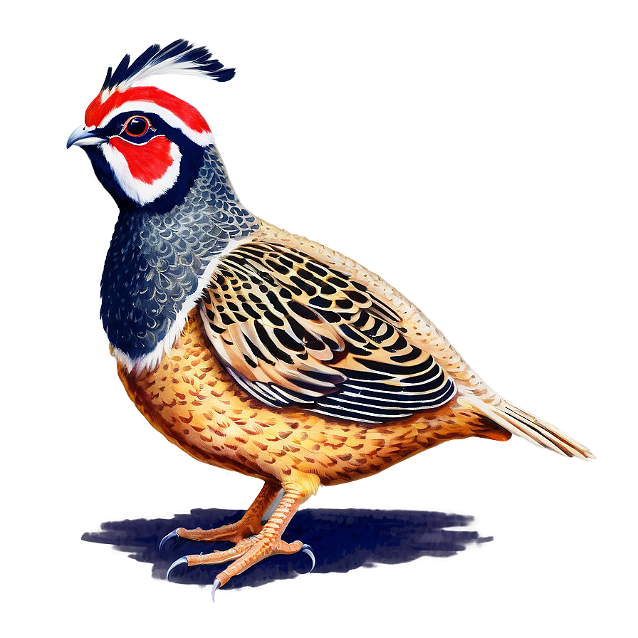 Stippled Quail Drawing Png Uch PNG Image