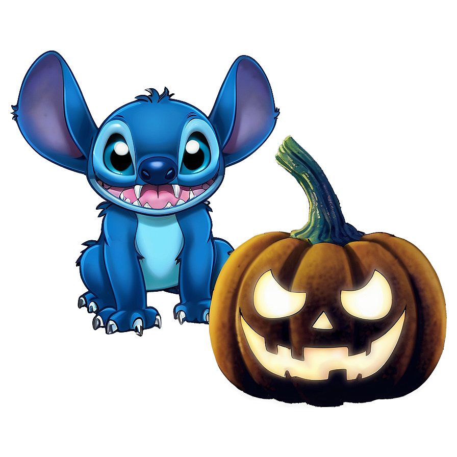 Stitch Halloween Boo Png Xuo54 PNG Image