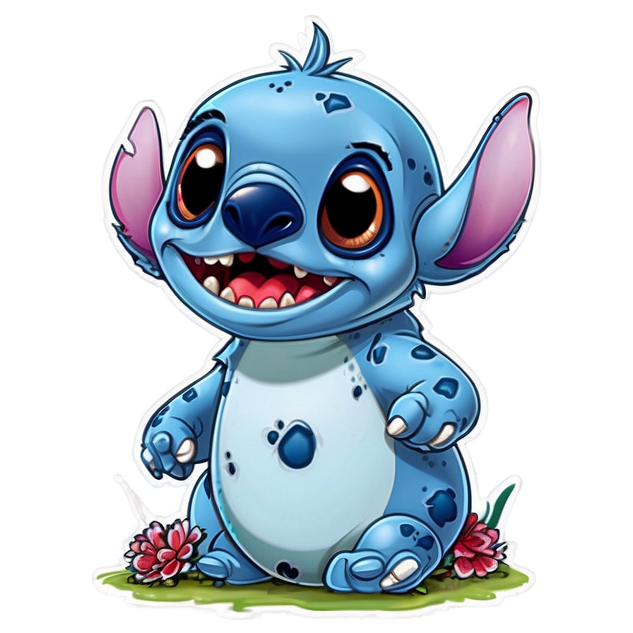 Stitch Halloween Graveyard Png 43 PNG Image