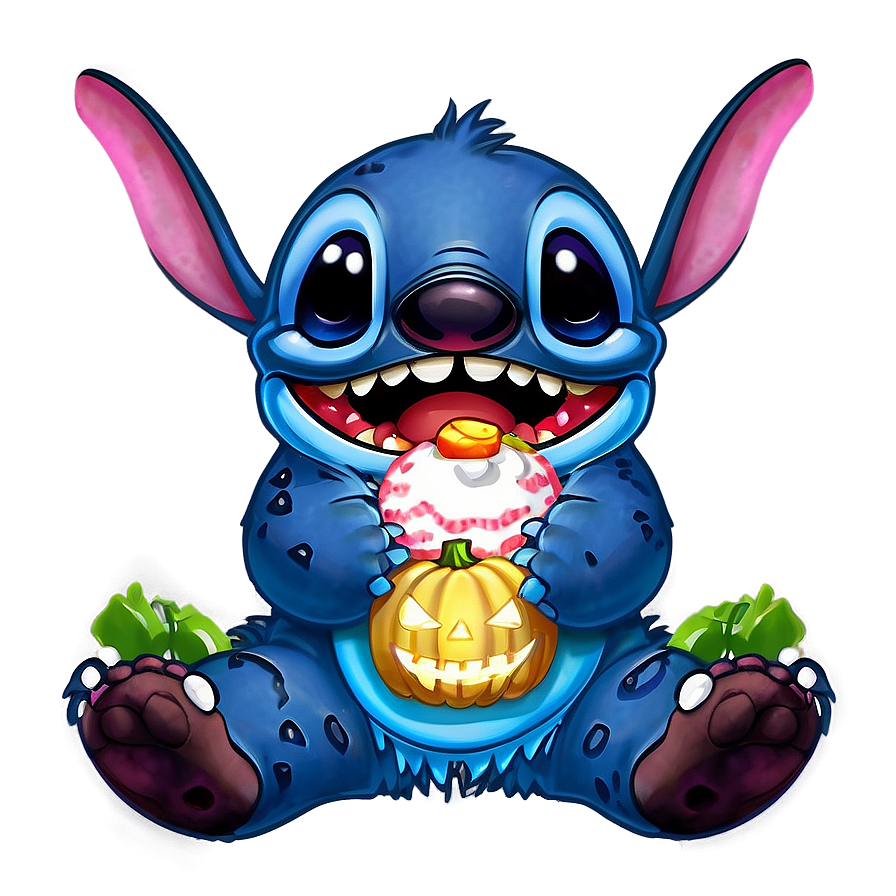 Stitch Halloween Treat Png 83 PNG Image