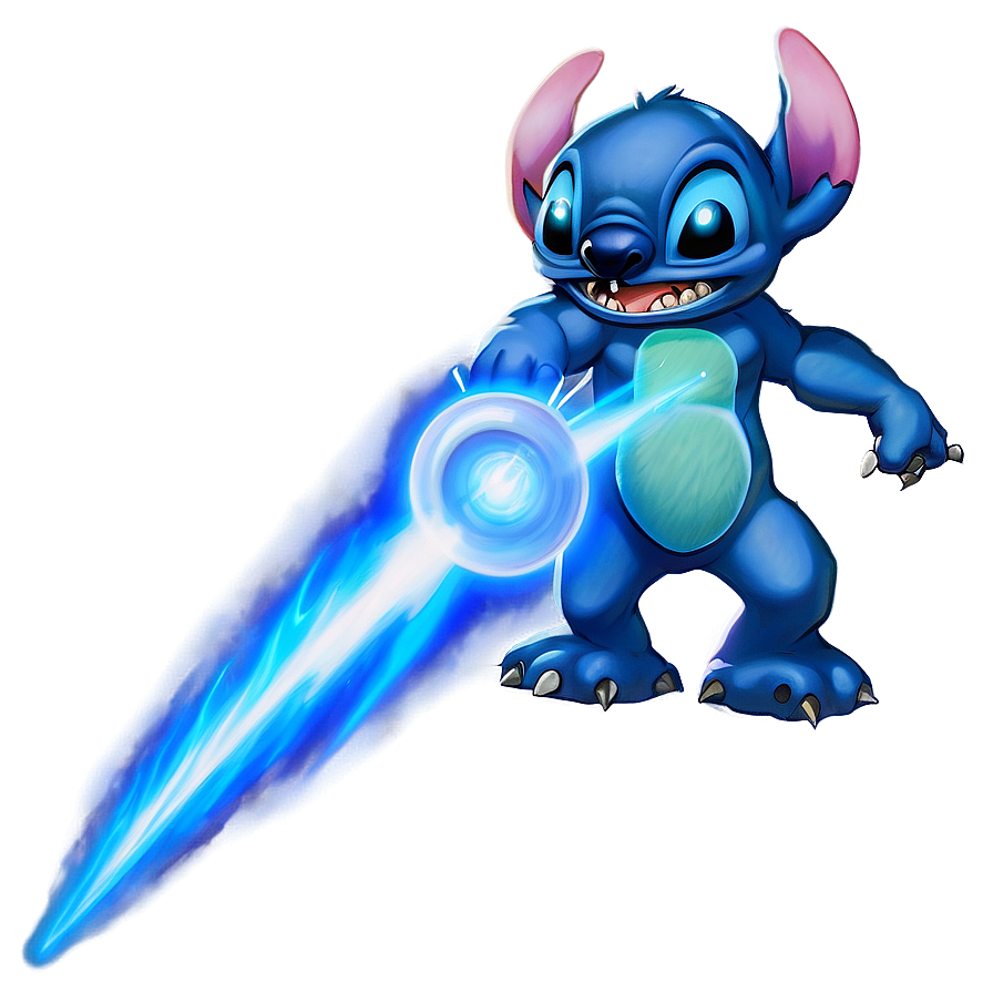 Stitch's Energy Blast Png Ulb11 PNG Image