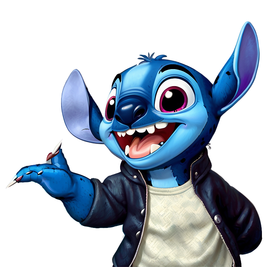 Stitch's Surprise Expression Png 05212024 PNG Image