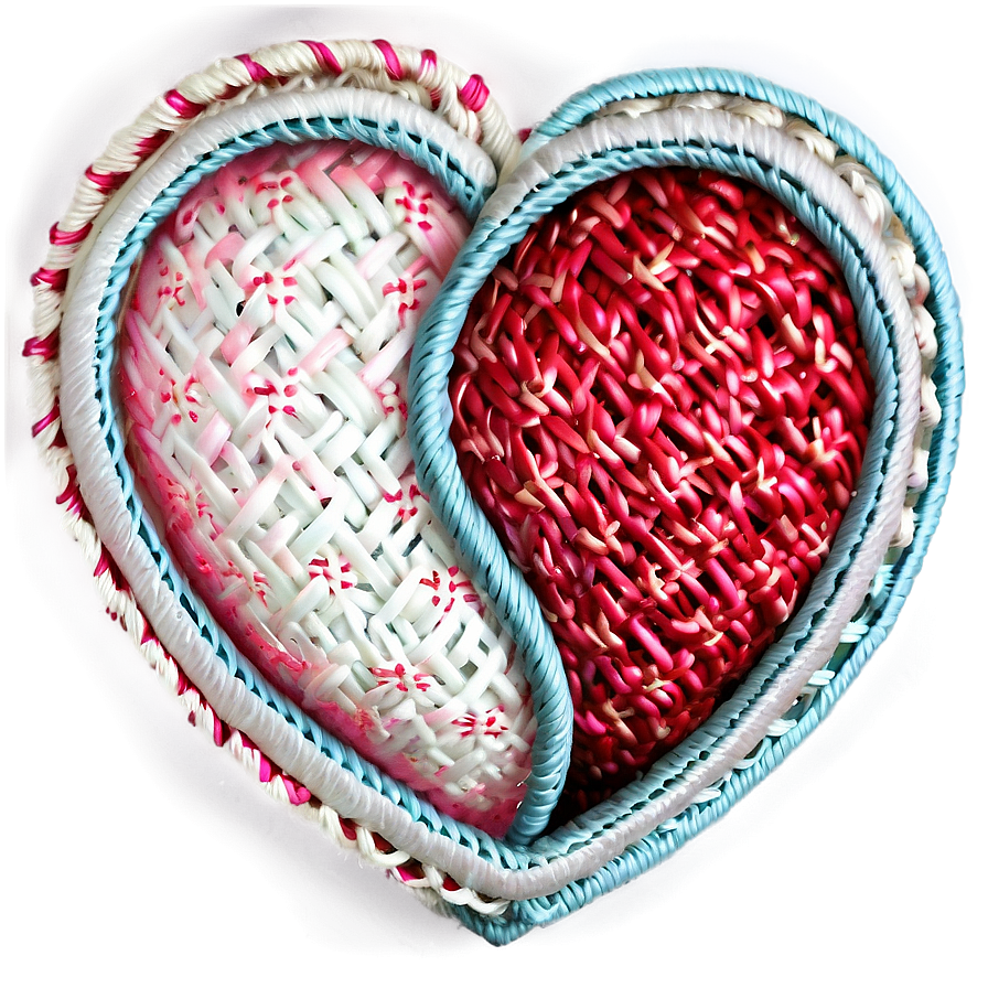 Stitched Heart Clipart Texture Png 35 PNG Image