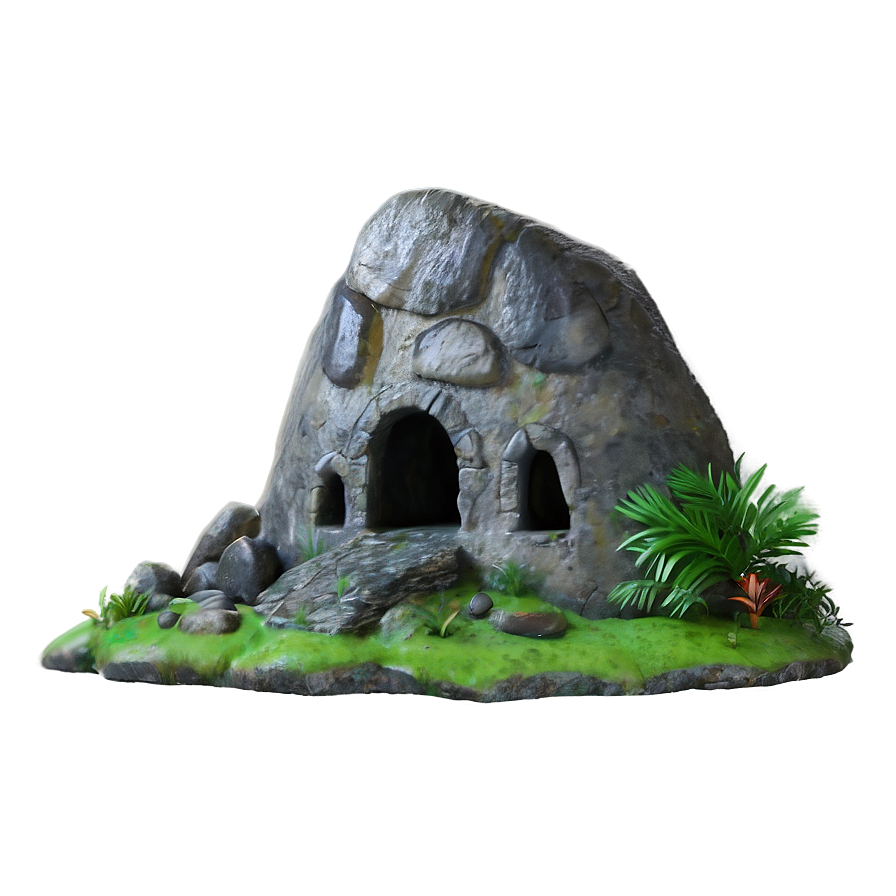 Stone Cave Png Xii PNG Image