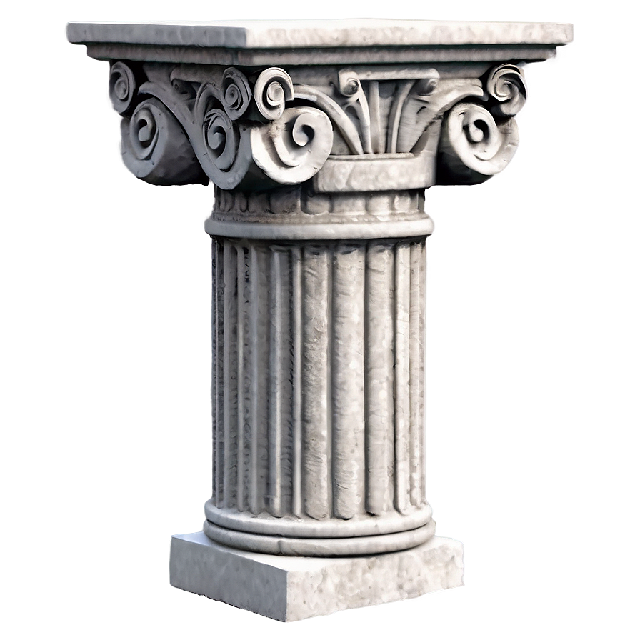 Stone Greek Column Art Png Svo83 PNG Image