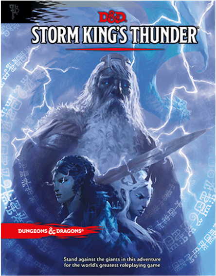 Storm Kings Thunder Dn D Cover Art PNG Image