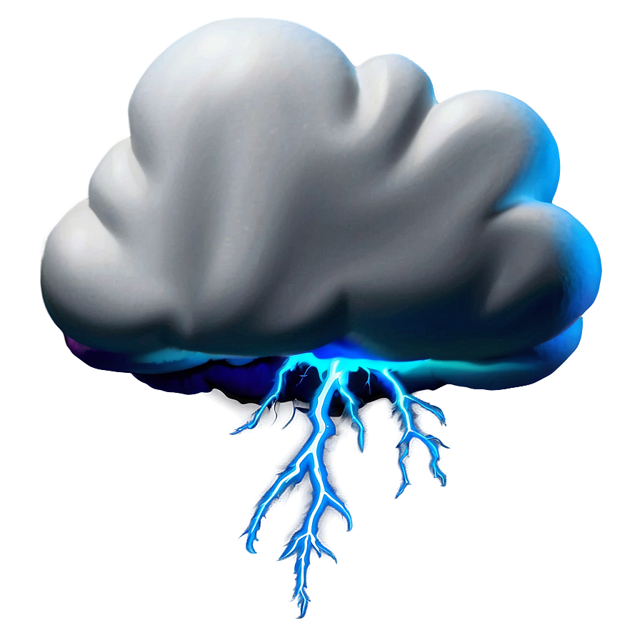 Stormy Thunder Cloud Png Ykc PNG Image