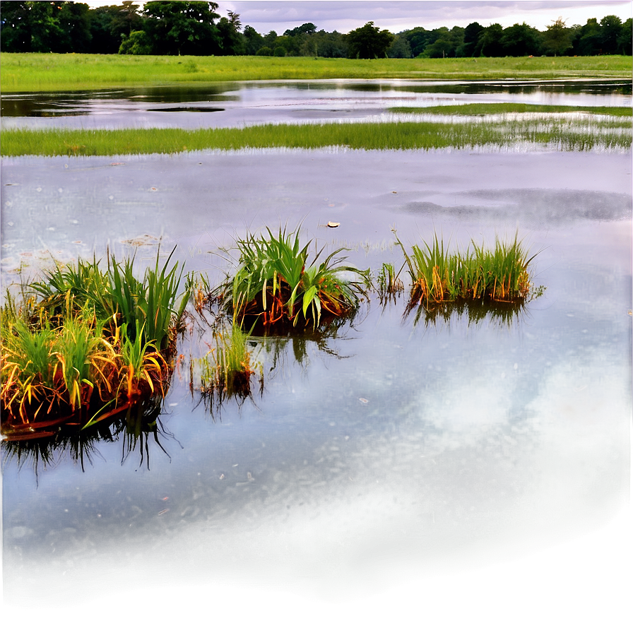 Stormy Weather Pond Png 30 PNG Image