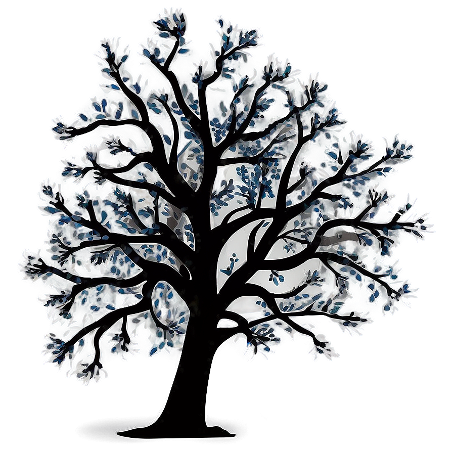 Stormy Weather Tree Silhouette Png 25 PNG Image