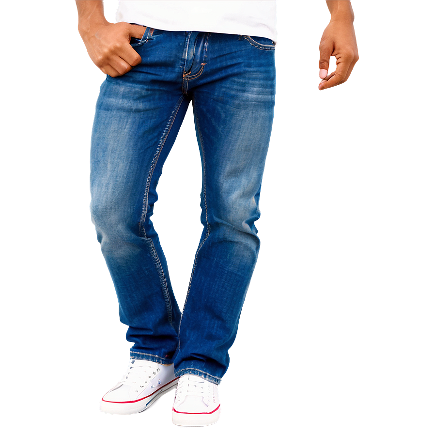 Straight Leg Jean Png Lkc PNG Image