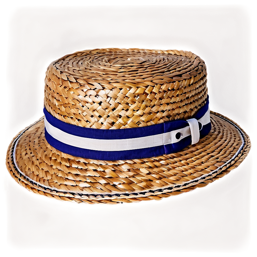 Straw Boater Hat Png 34 PNG Image