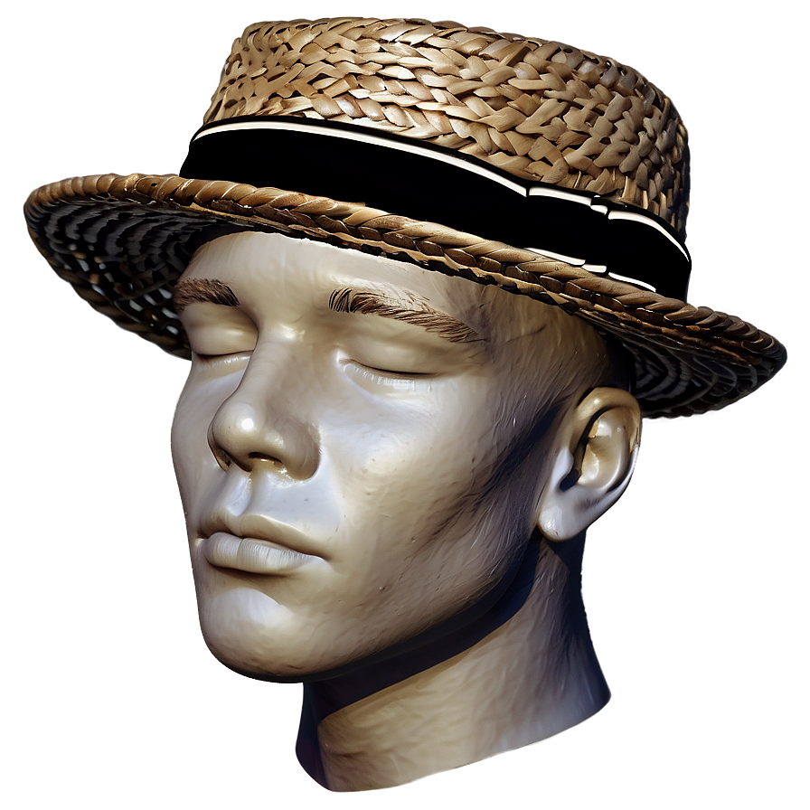 Straw Boater Hat Png Axm PNG Image