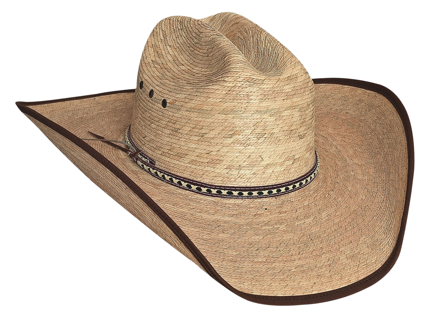 Straw Cowboy Hat Isolated PNG Image