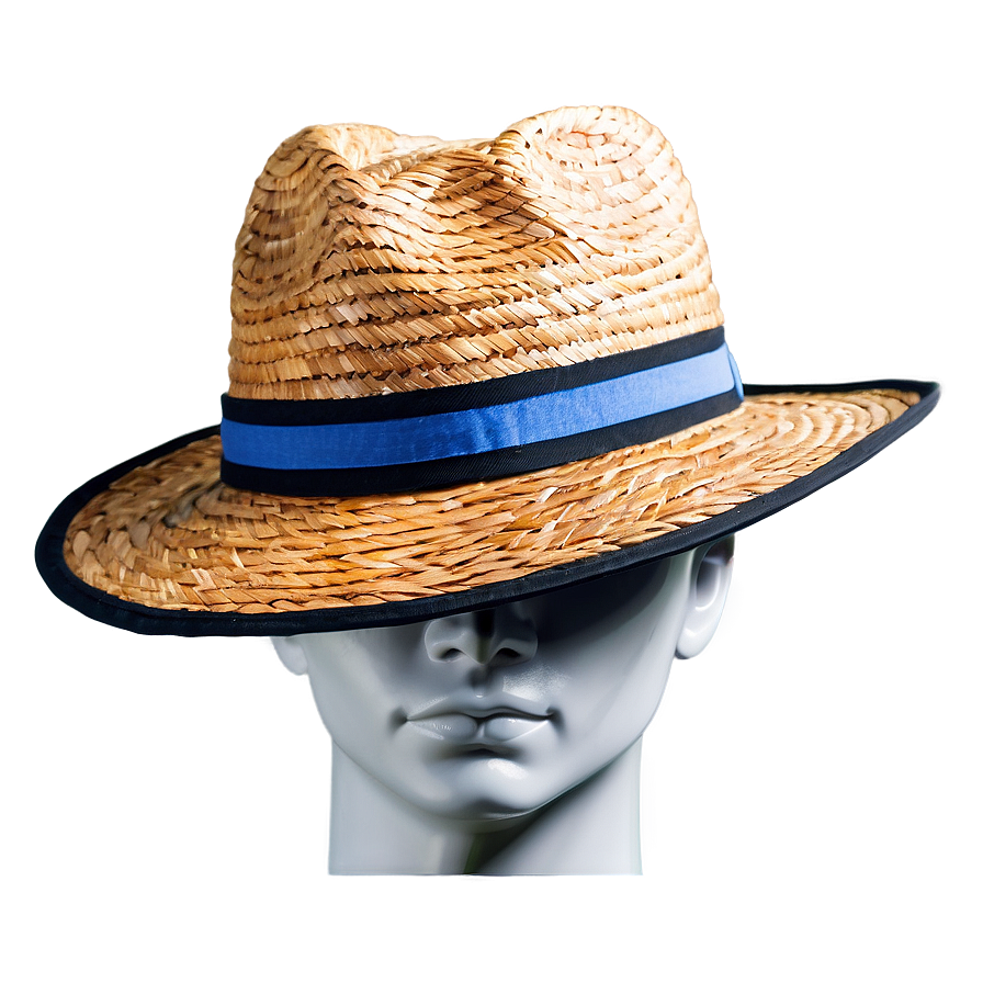 Straw Fedora Hat Png Fuw36 PNG Image