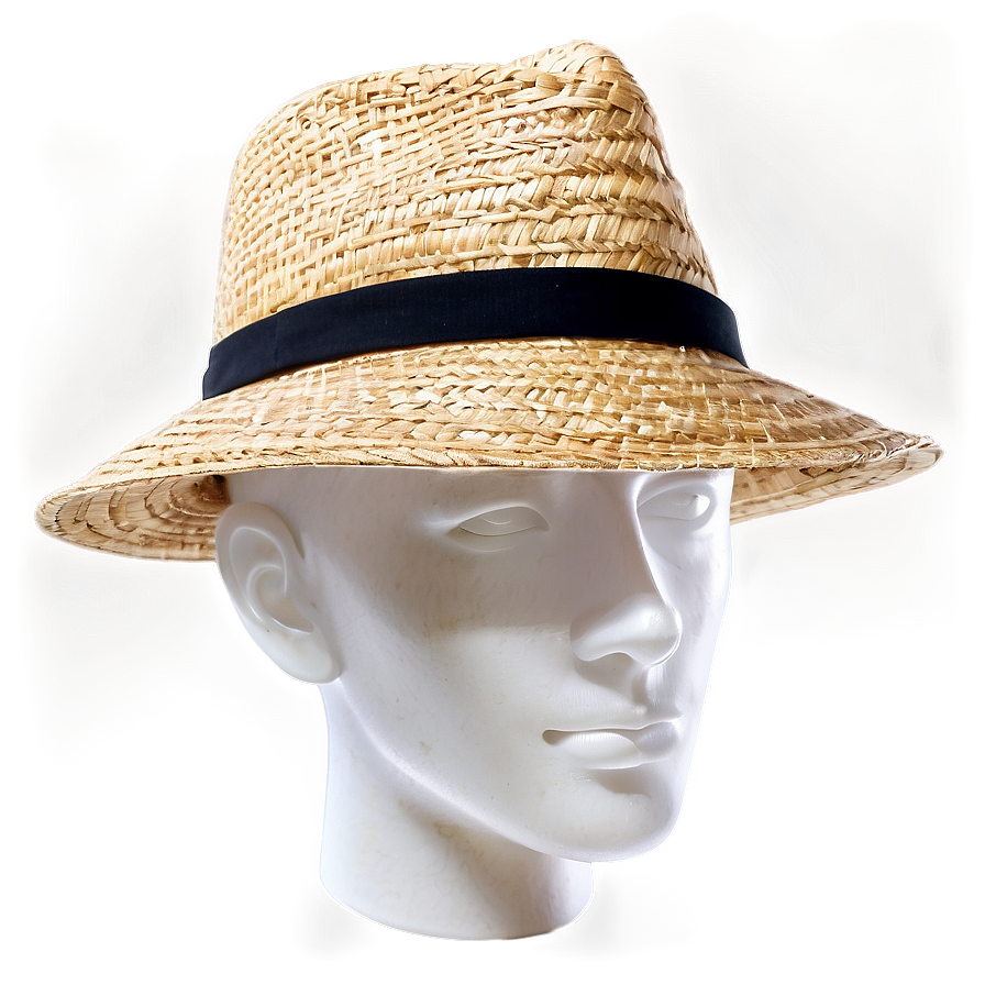 Straw Fedora Png Dnk PNG Image