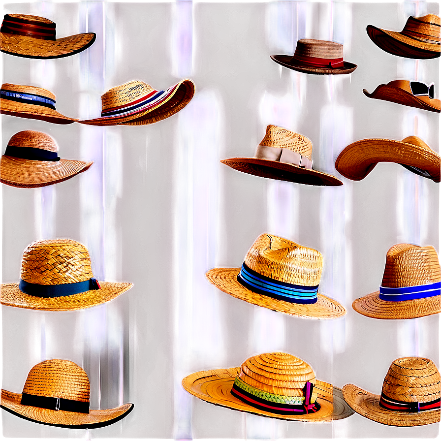 Straw Hat Transparent Background Png 05252024 PNG Image