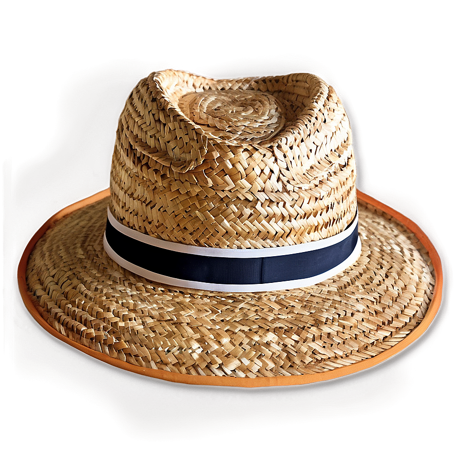 Straw Hat With Ribbon Png 05252024 PNG Image