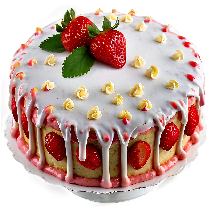 Strawberry Cake Png 20 PNG Image