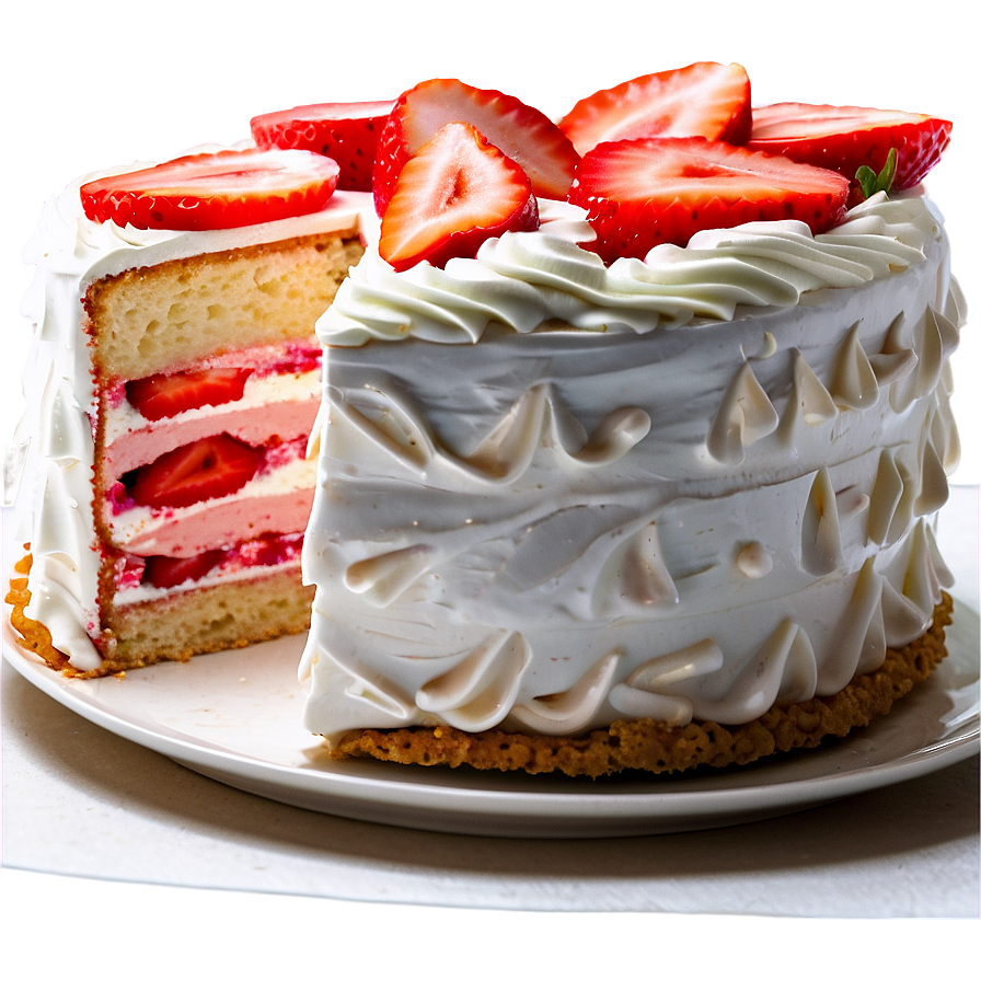 Strawberry Cake Png 88 PNG Image