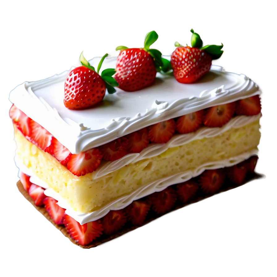 Strawberry Cake Png Ohb PNG Image