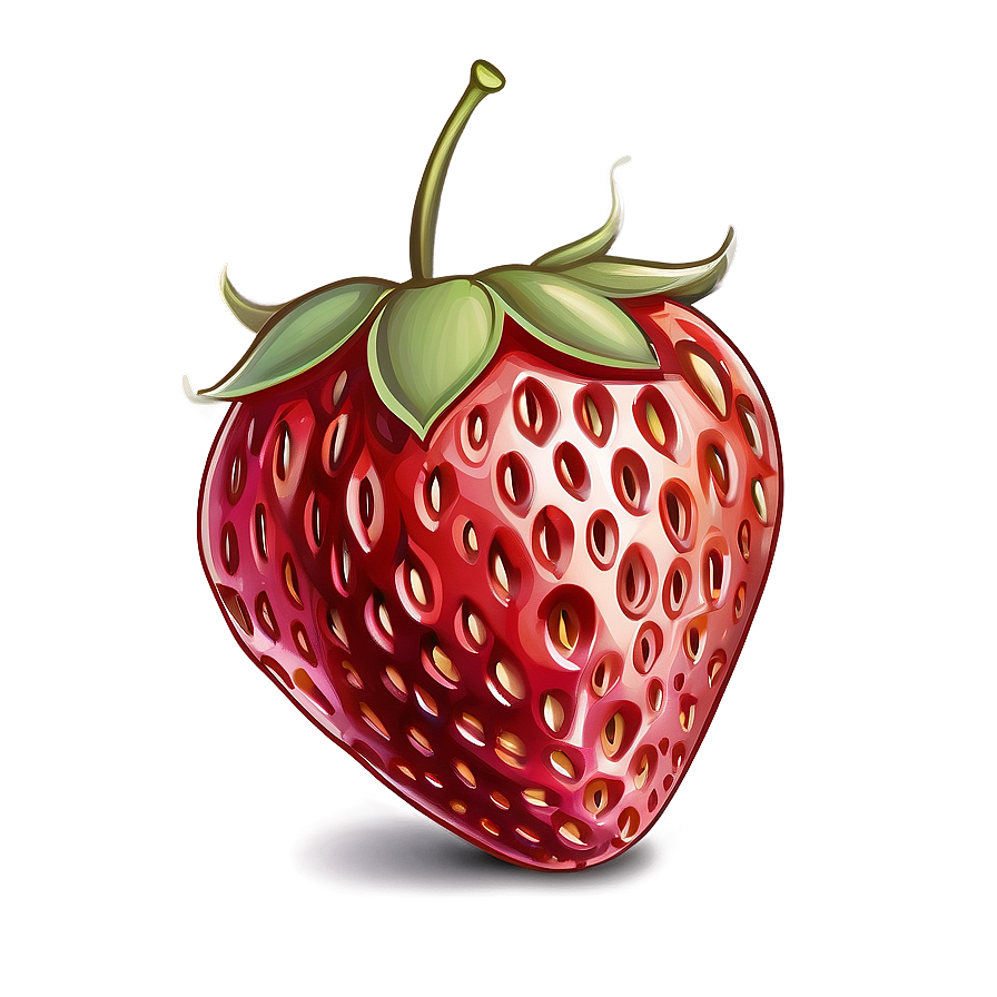 Strawberry Drawing Png Kxf15 PNG Image