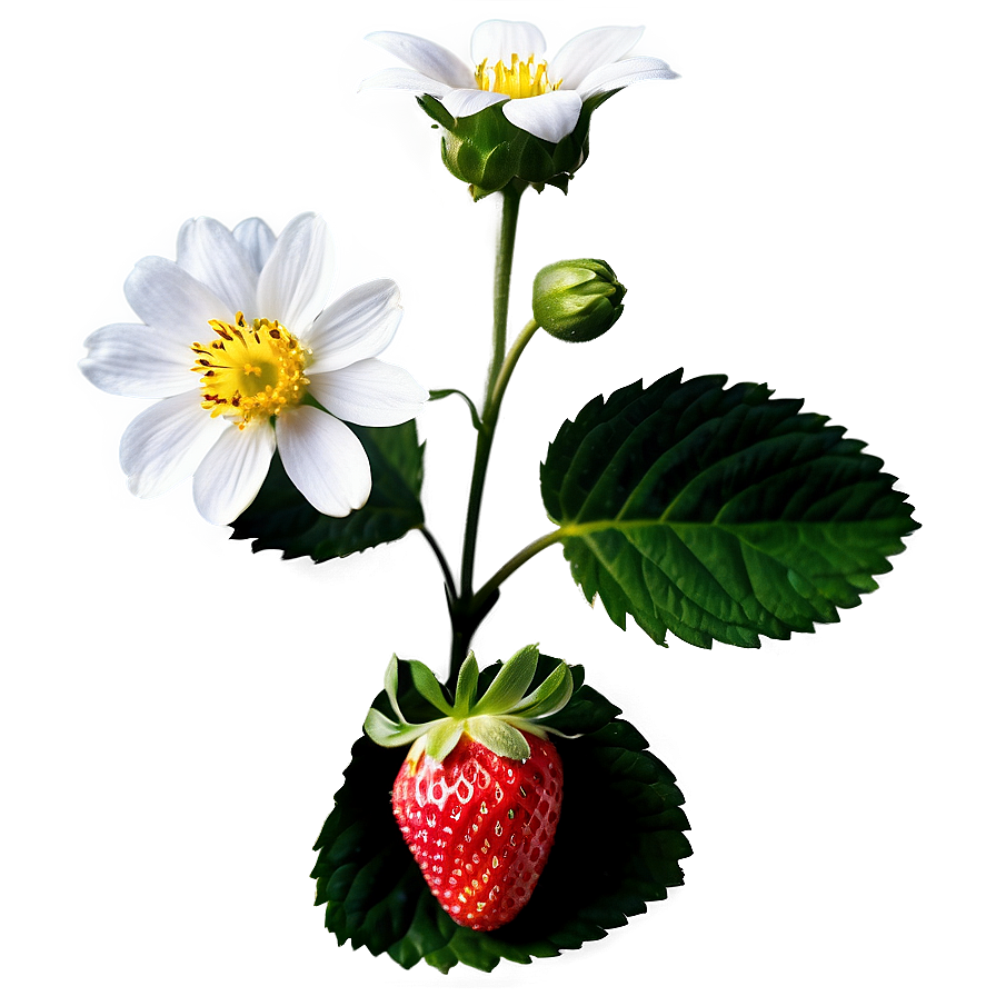 Strawberry Flower Png 96 PNG Image