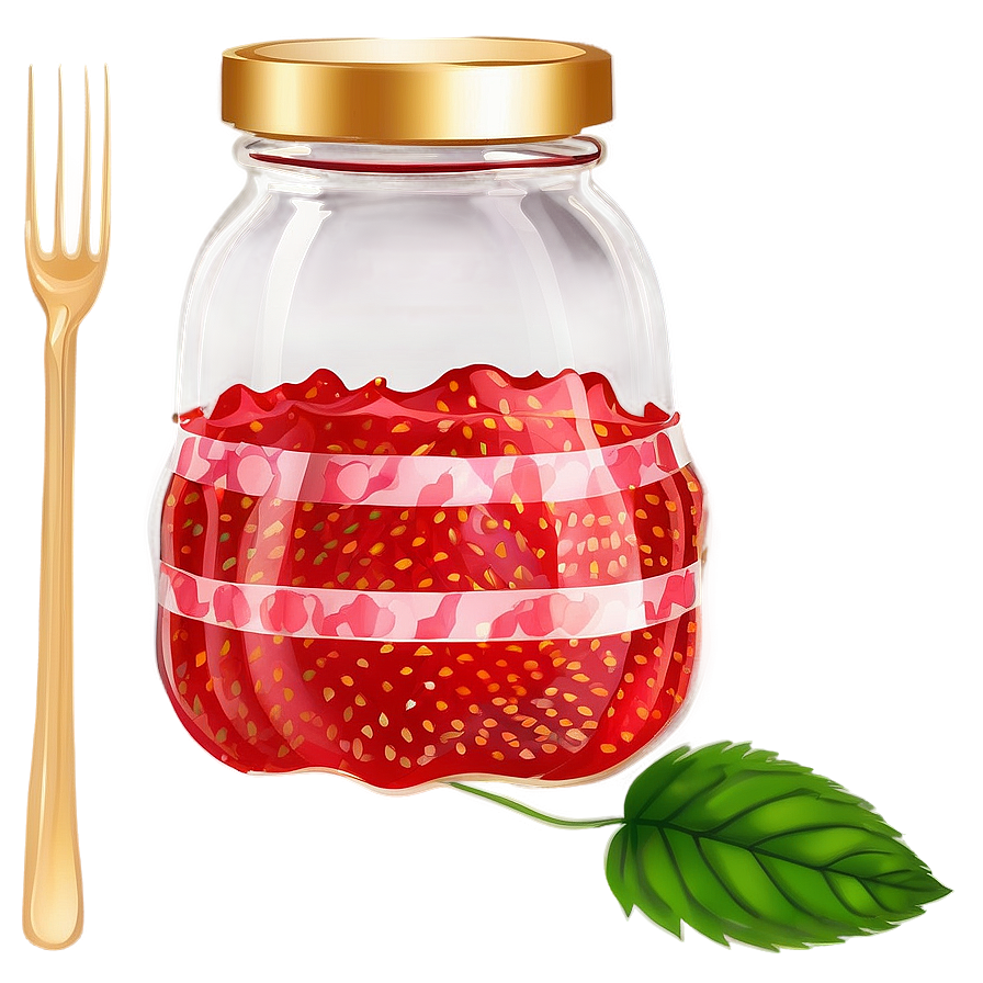 Strawberry Jam Png Dvj PNG Image