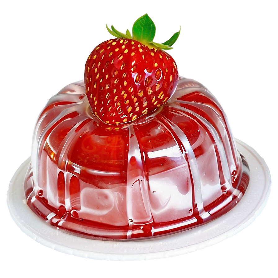 Strawberry Jelly Cake Png 06212024 PNG Image