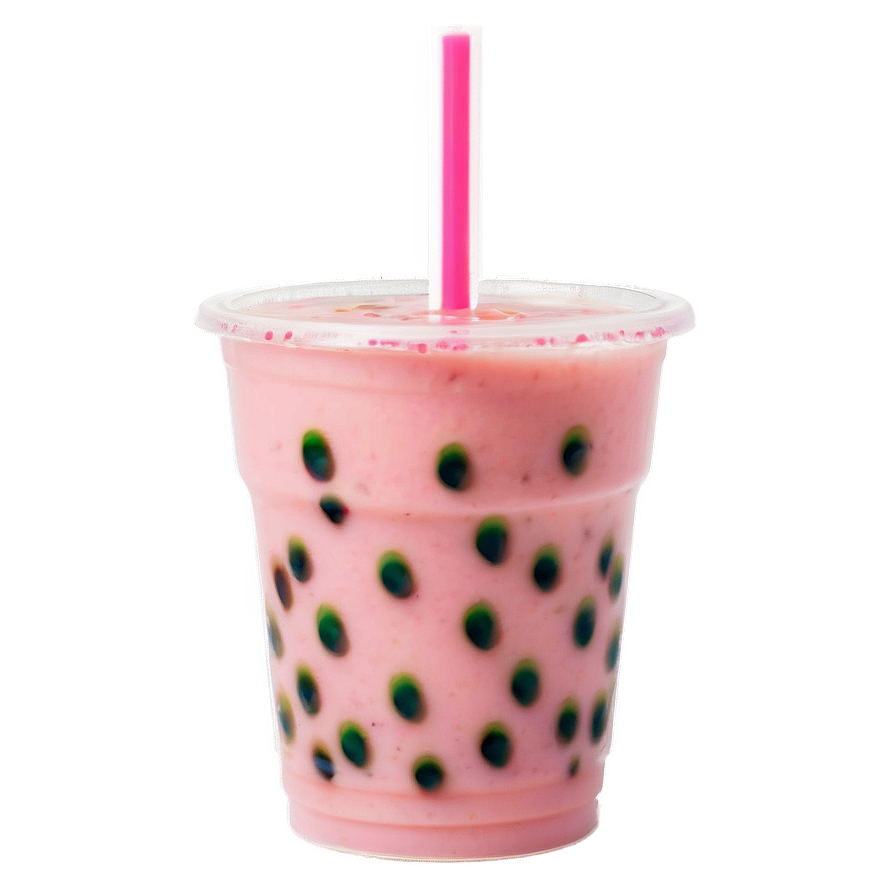 Strawberry Milk Tea Png Pvi78 PNG Image