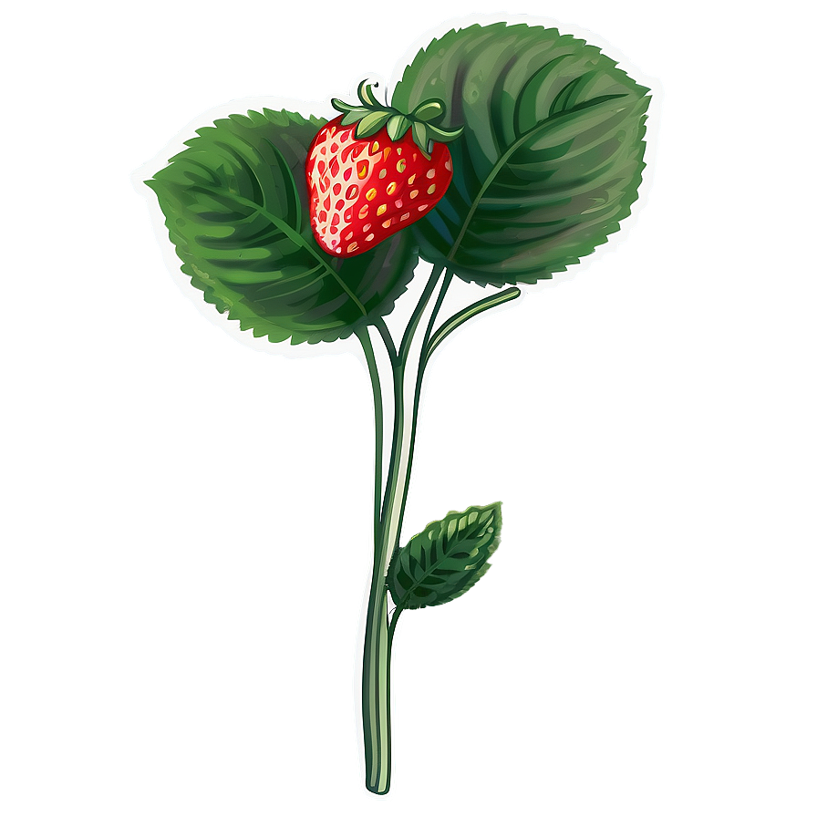 Strawberry Patch Png 05042024 PNG Image