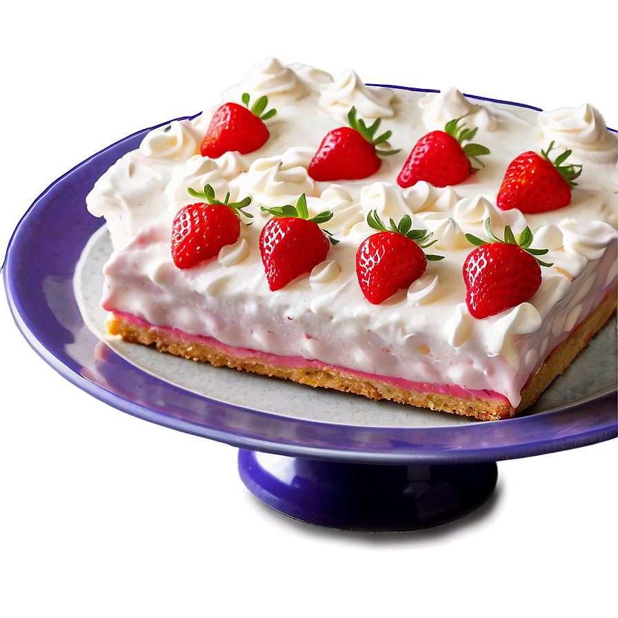 Strawberry Sheet Cake Png Dxq9 PNG Image