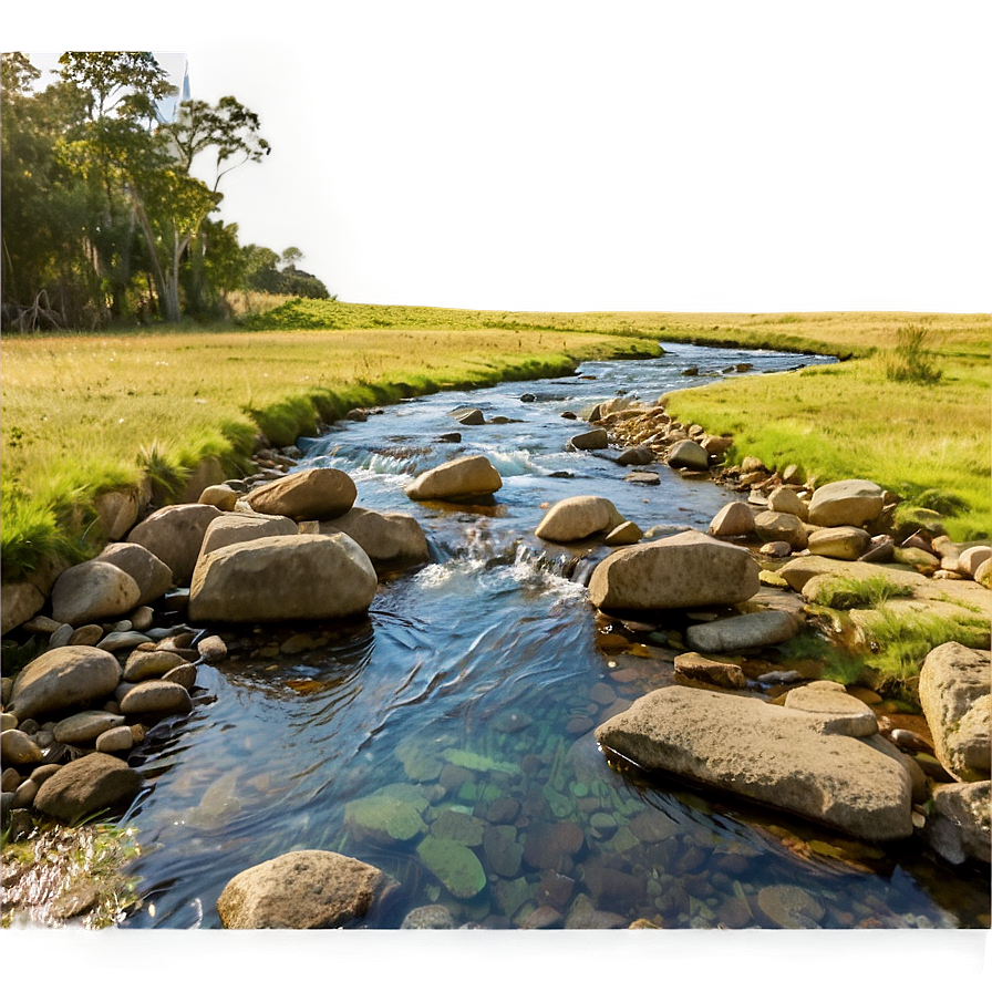 Stream In Historical Site Png Vfv38 PNG Image