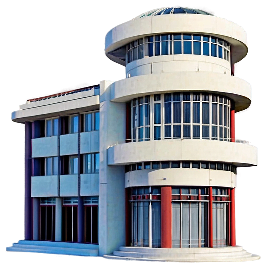 Streamline Moderne Architecture Png 4 PNG Image