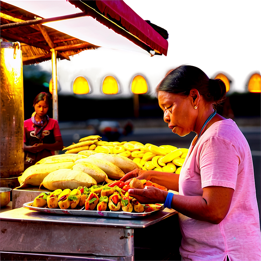 Street Food Market Png 06252024 PNG Image