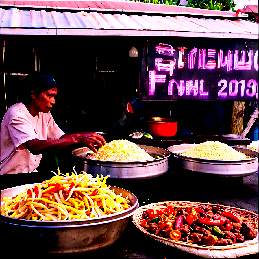 Street Food Market Png 06252024 PNG Image