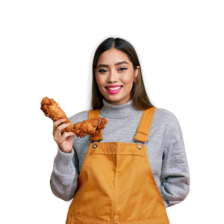 Street Style Fried Chicken Png Ghr PNG Image