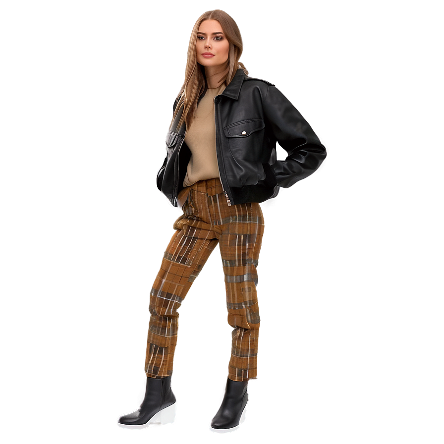 Street Style Model Png Feo50 PNG Image