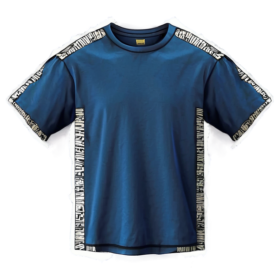 Streetwear T-shirt Blueprint Png 50 PNG Image