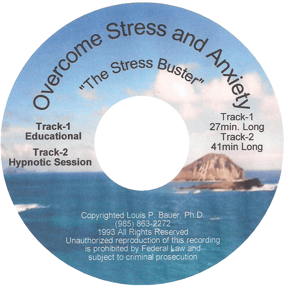 Stress Buster Hypnosis C D PNG Image