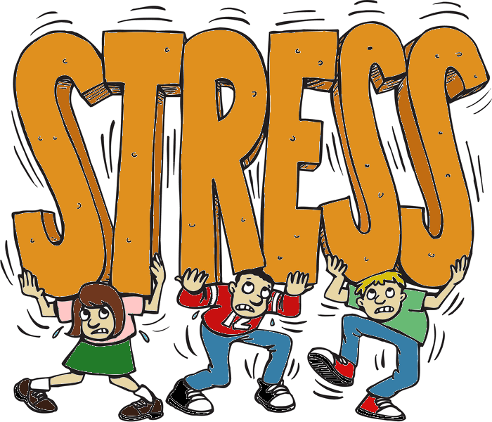 Stressful Situation Cartoon PNG Image