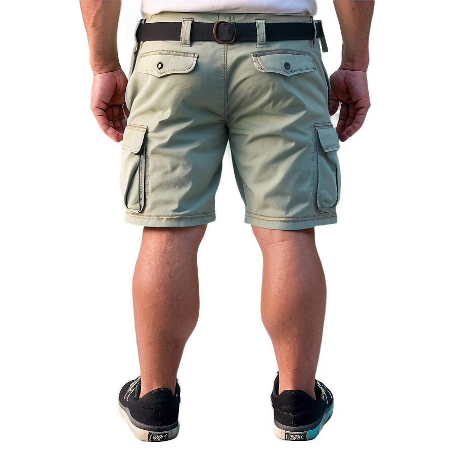 Stretch Cargo Shorts Png 25 PNG Image