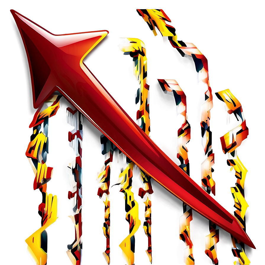 Striking Red Arrow Graphic Png 17 PNG Image