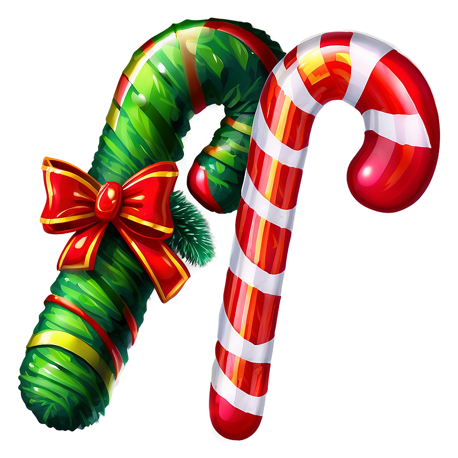 Striped Candy Cane Png Ofu PNG Image