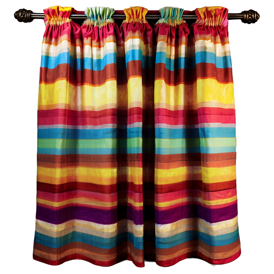 Striped Curtains Png Wwb PNG Image