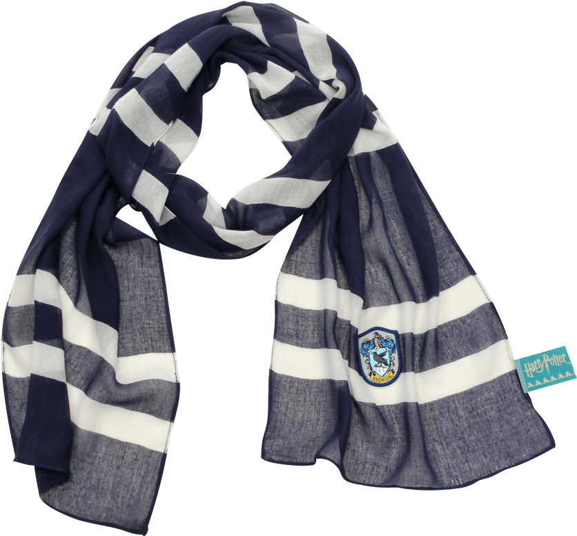 Striped House Scarf Harry Potter PNG Image