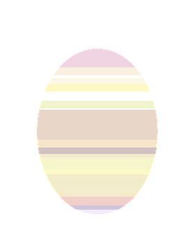 Striped Pastel Eggon Black Background PNG Image