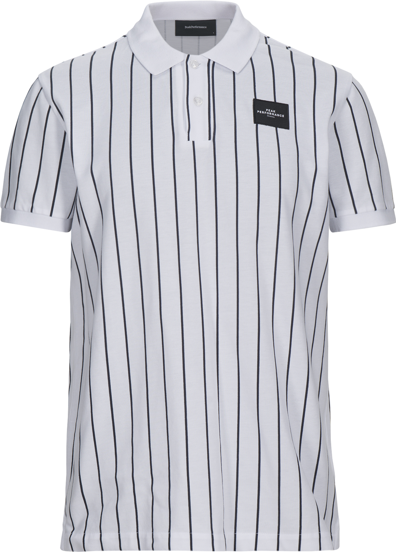 Striped Polo Shirt Product Display PNG Image