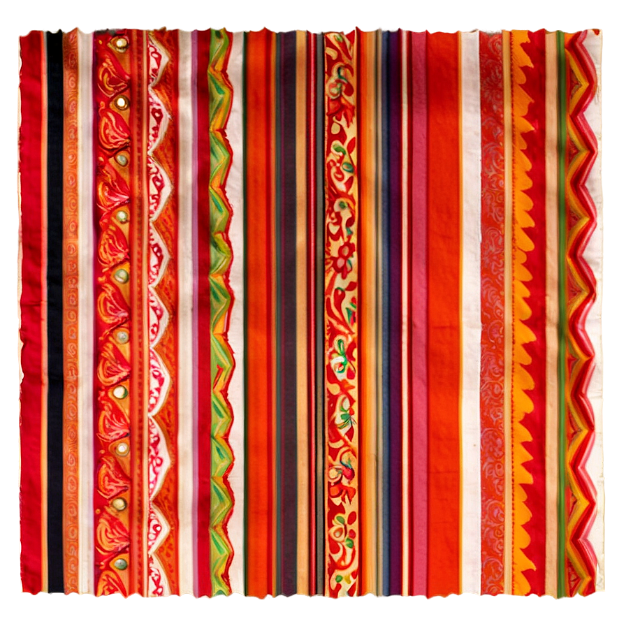 Striped Scarf Png 05252024 PNG Image