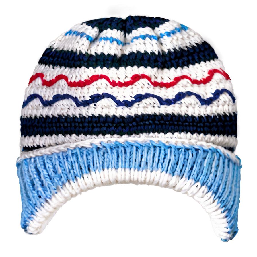 Striped Winter Hat Png Vfy PNG Image